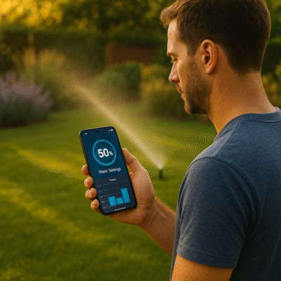 Automatischer Bewässerungscomputer OpenSprinkler per Smartphone steuern